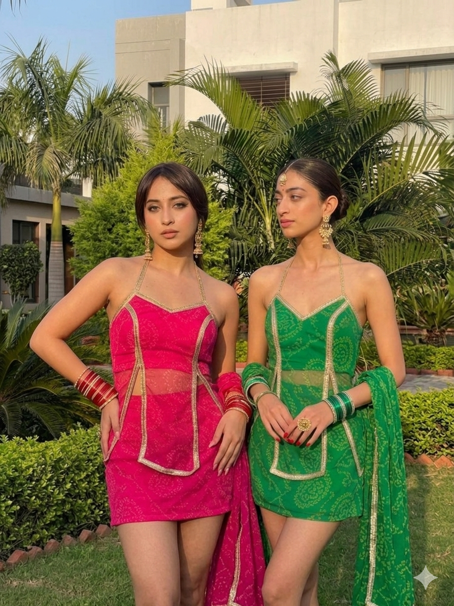 Soni Kudi skirt co-ord