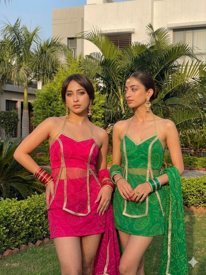 Soni Kudi skirt co-ord