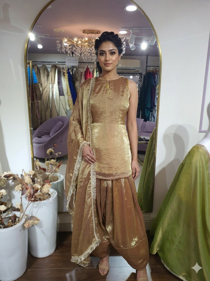 Nimrat Suit with farshi salwar