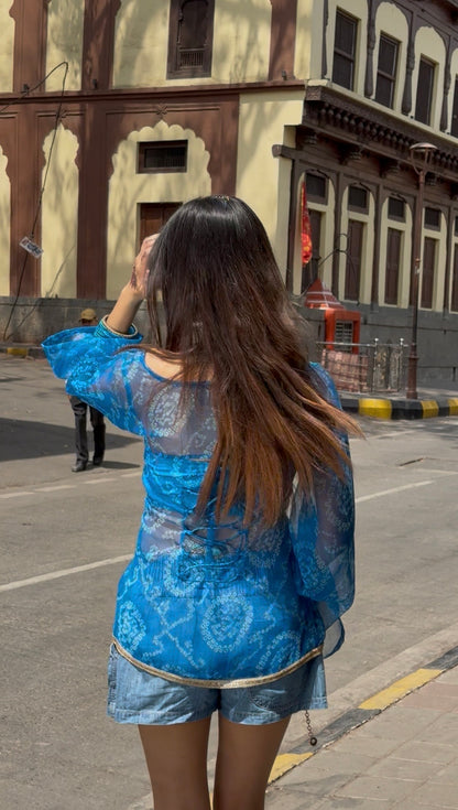 Soni Kudi Convertible Kurti Top