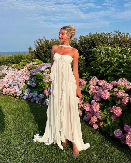 Serena ruffle dress