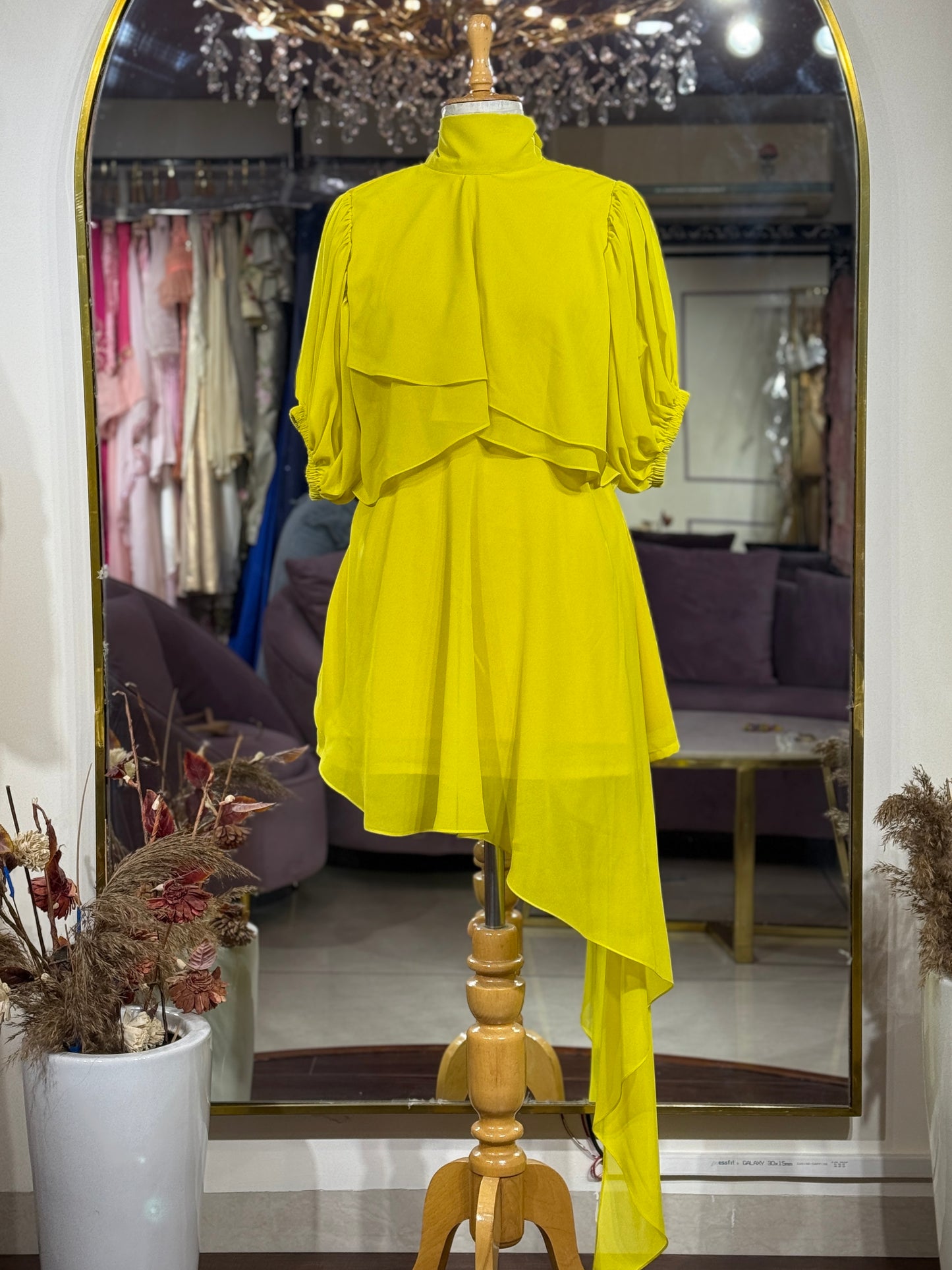 Aria dress with sleeves