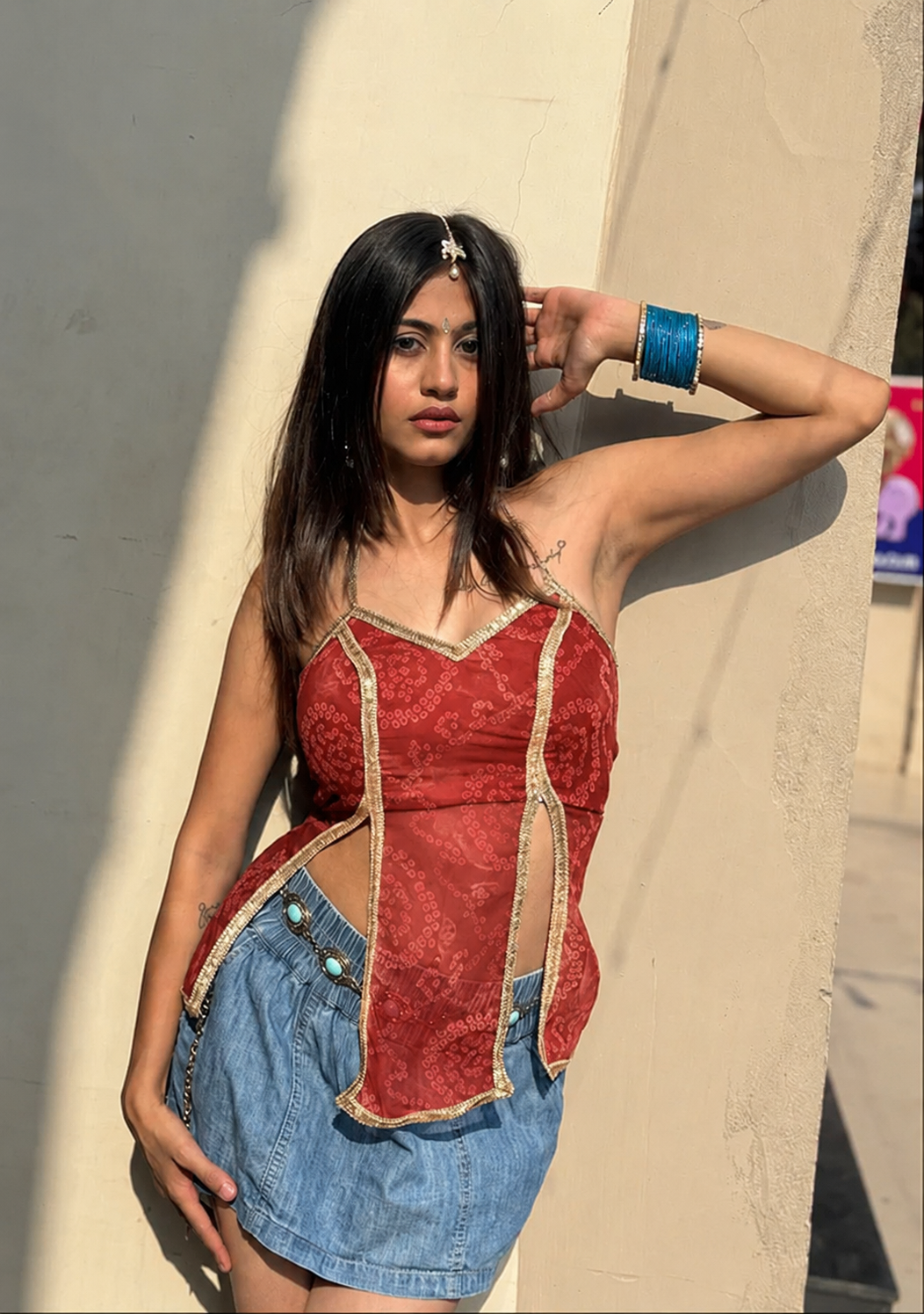 Soni Kudi Convertible Kurti Top