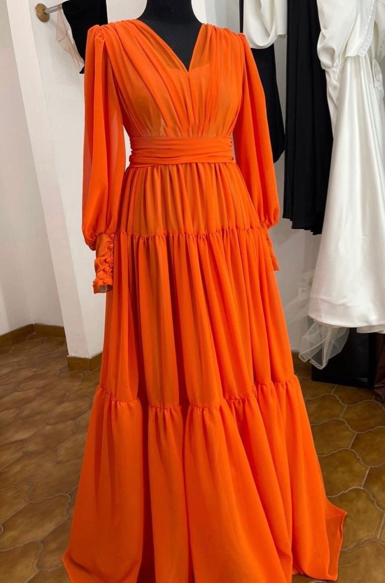 Citrina gathered maxi dress
