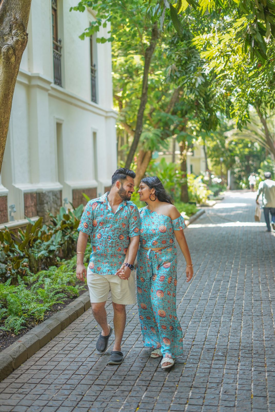 Adria Printed Couple Outfit