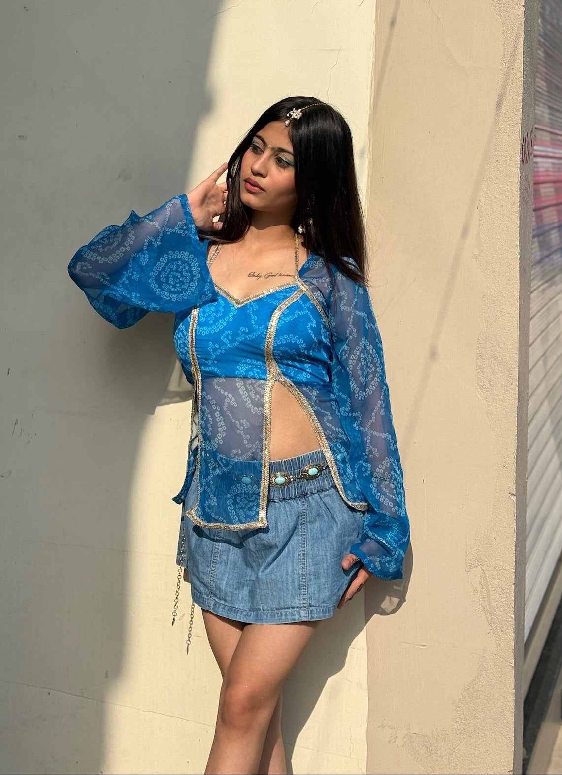 Soni Kudi Convertible Kurti Top
