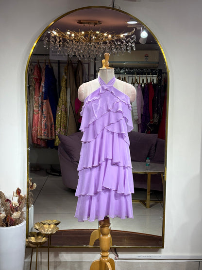 Myra Short Ruffle dress