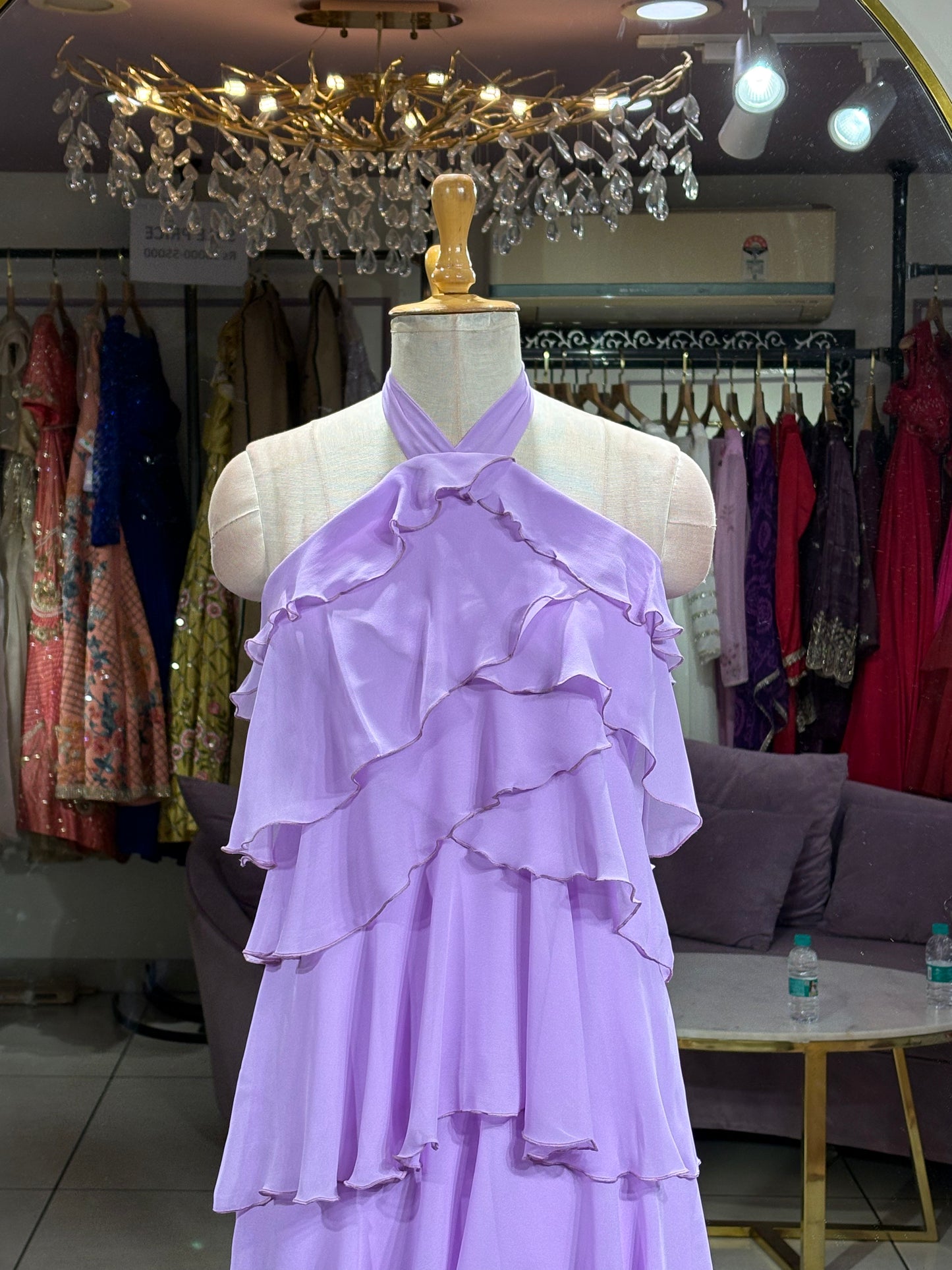Myra Short Ruffle dress