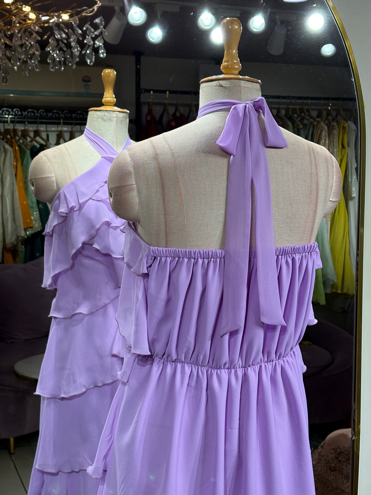 Myra Short Ruffle dress
