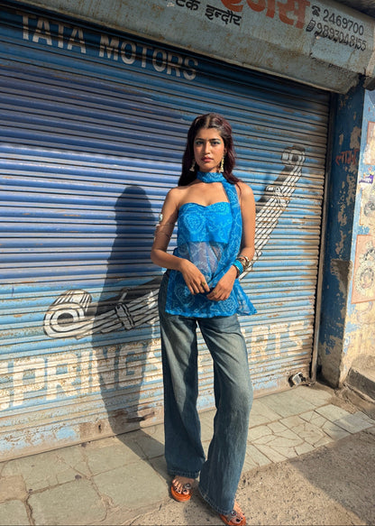 Naina Y2k Kurti Top