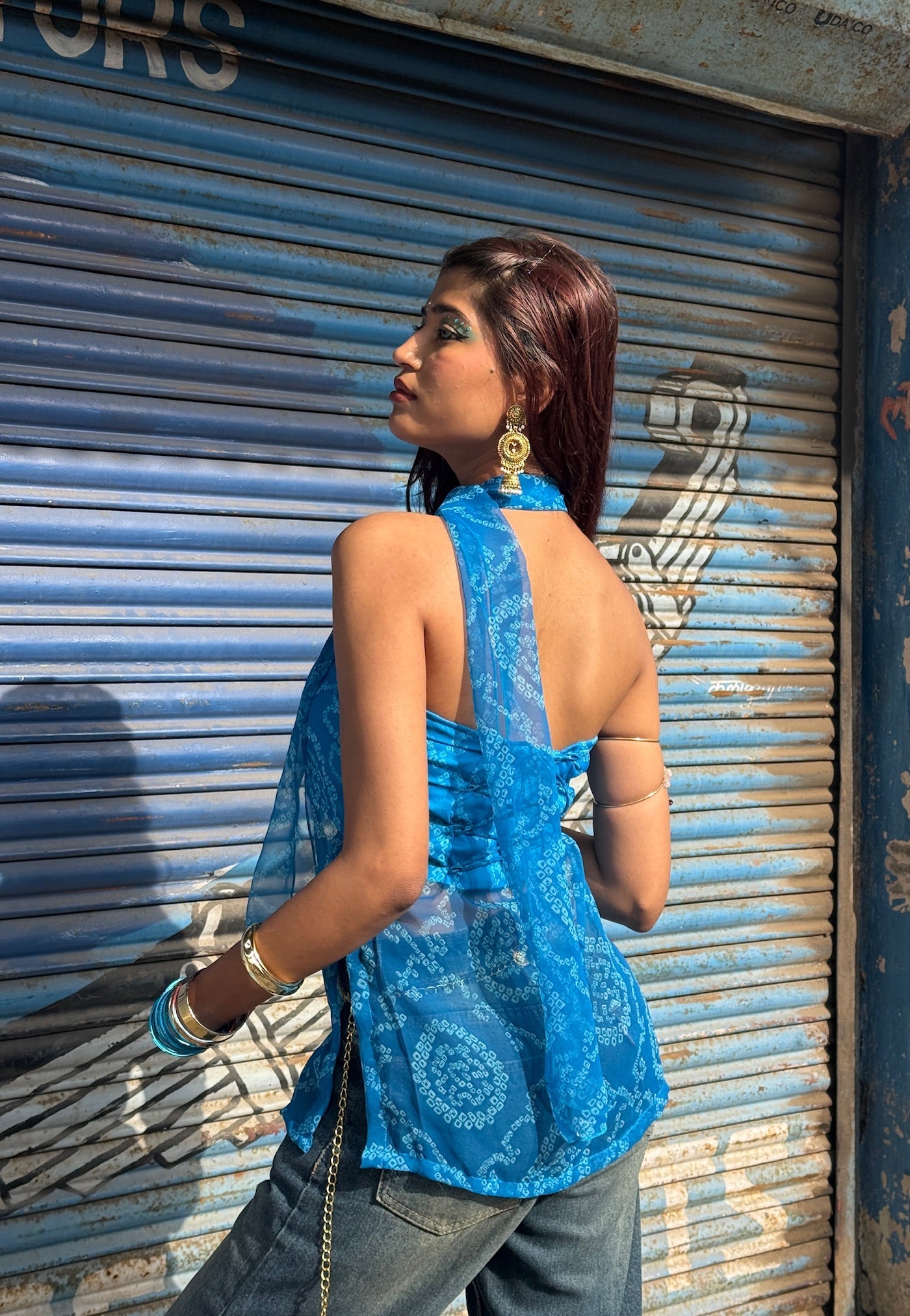 Naina Y2k Kurti Top
