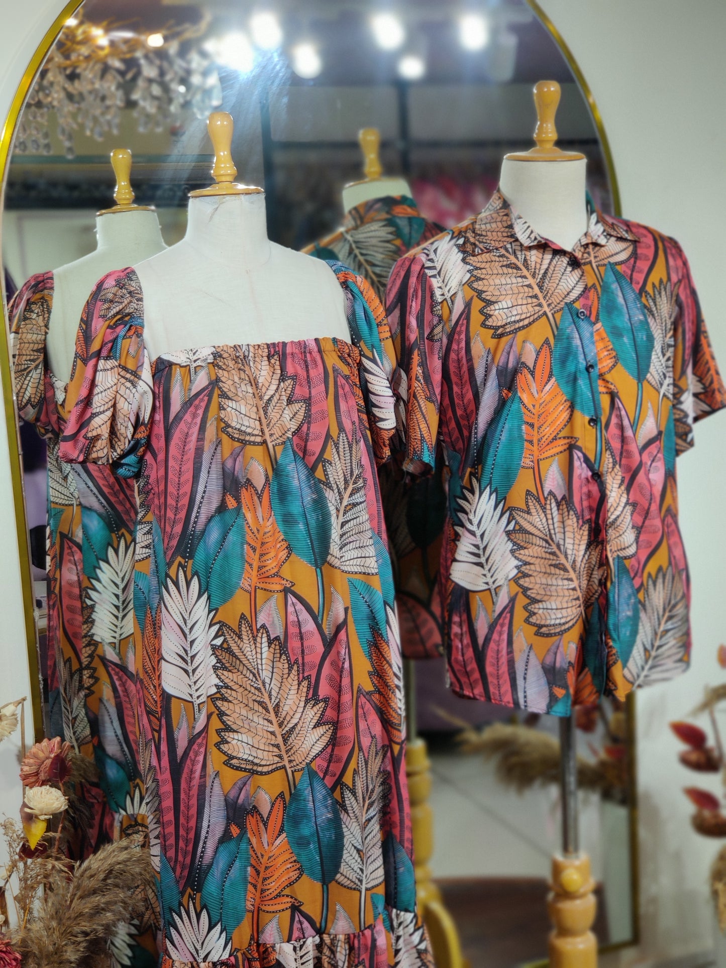 Jazzy Bohemian Printed Couple Set