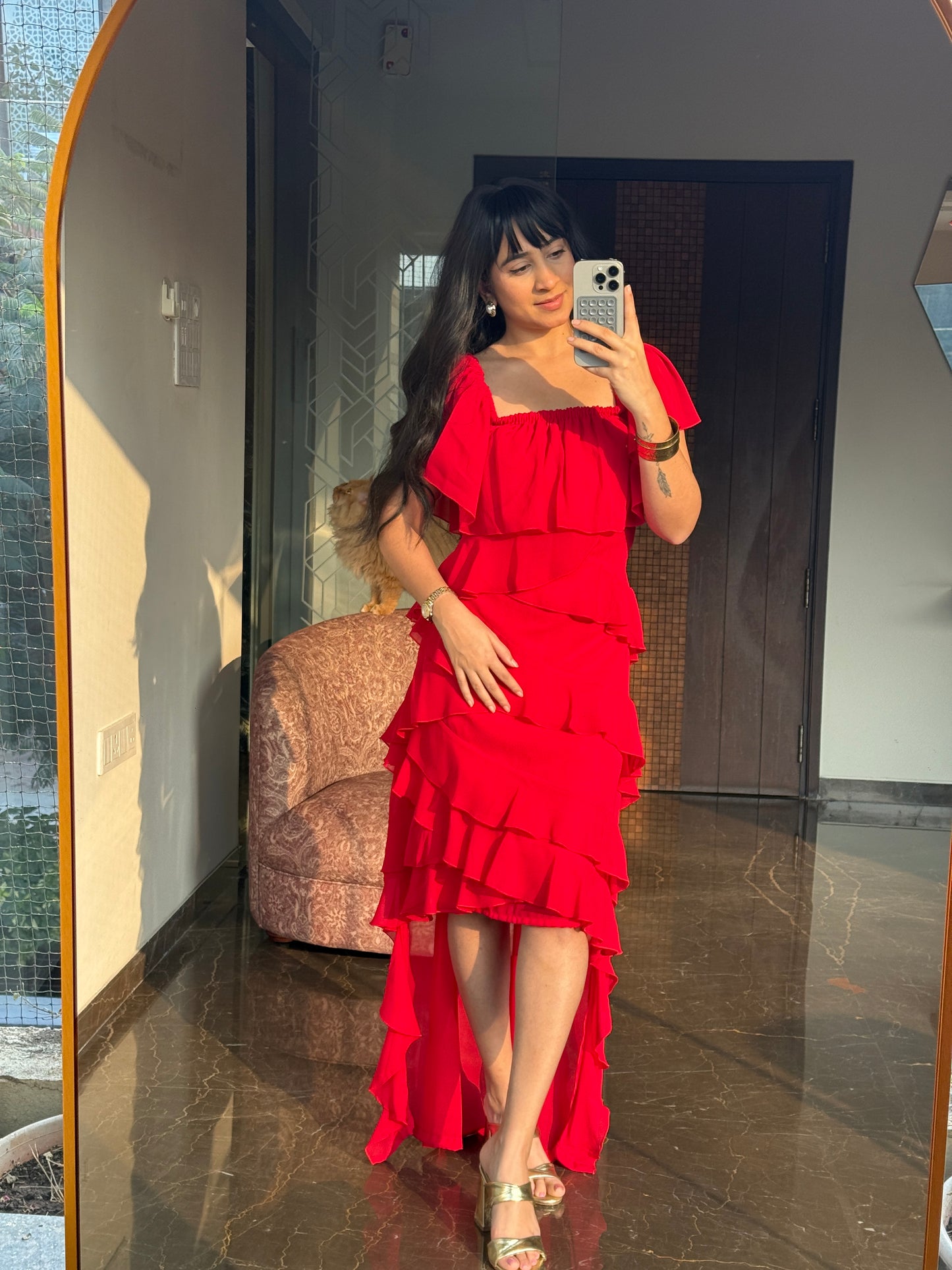 Ruby Asymmetric Dress