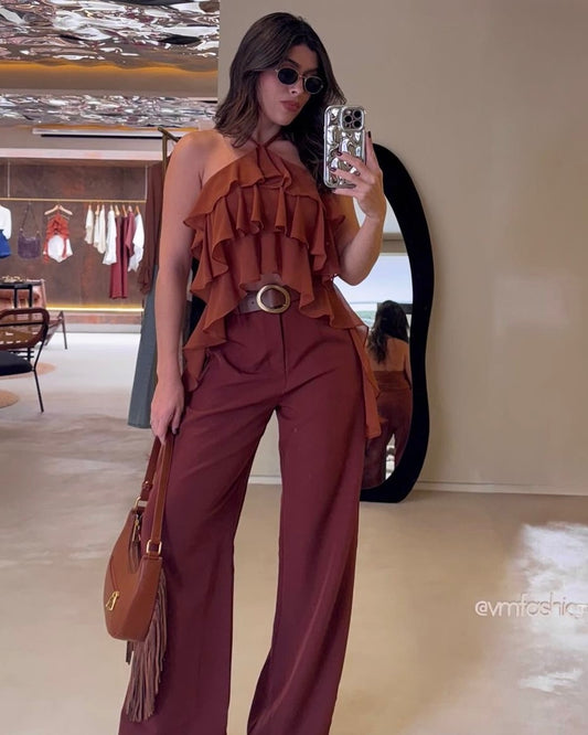Daisy Ruffle Top