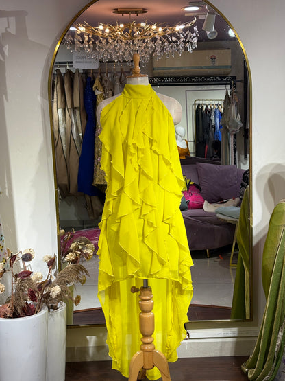 Blair ruffle dress