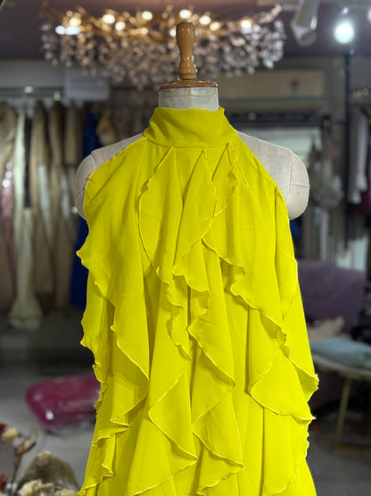 Blair ruffle dress