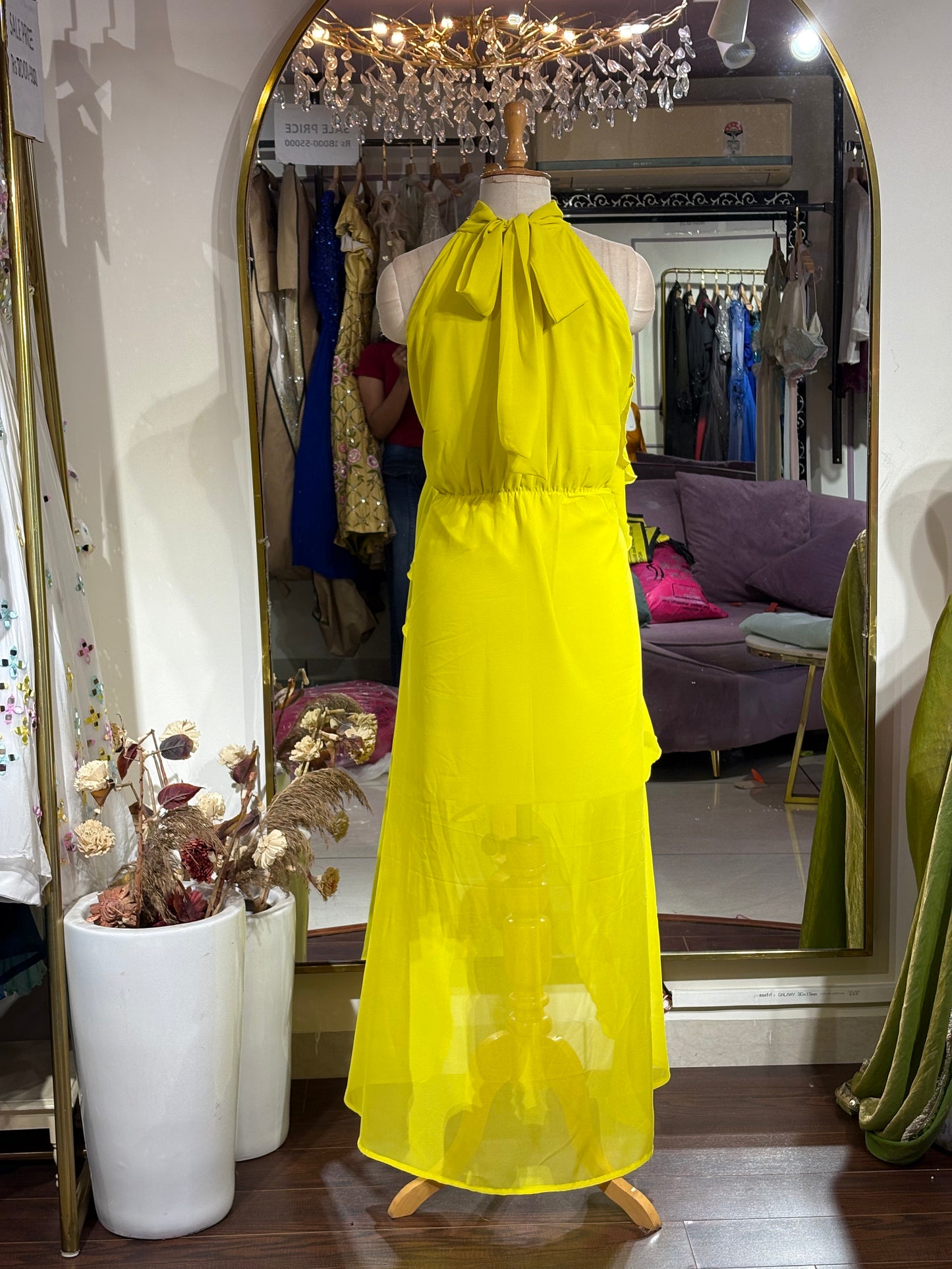 Blair ruffle dress