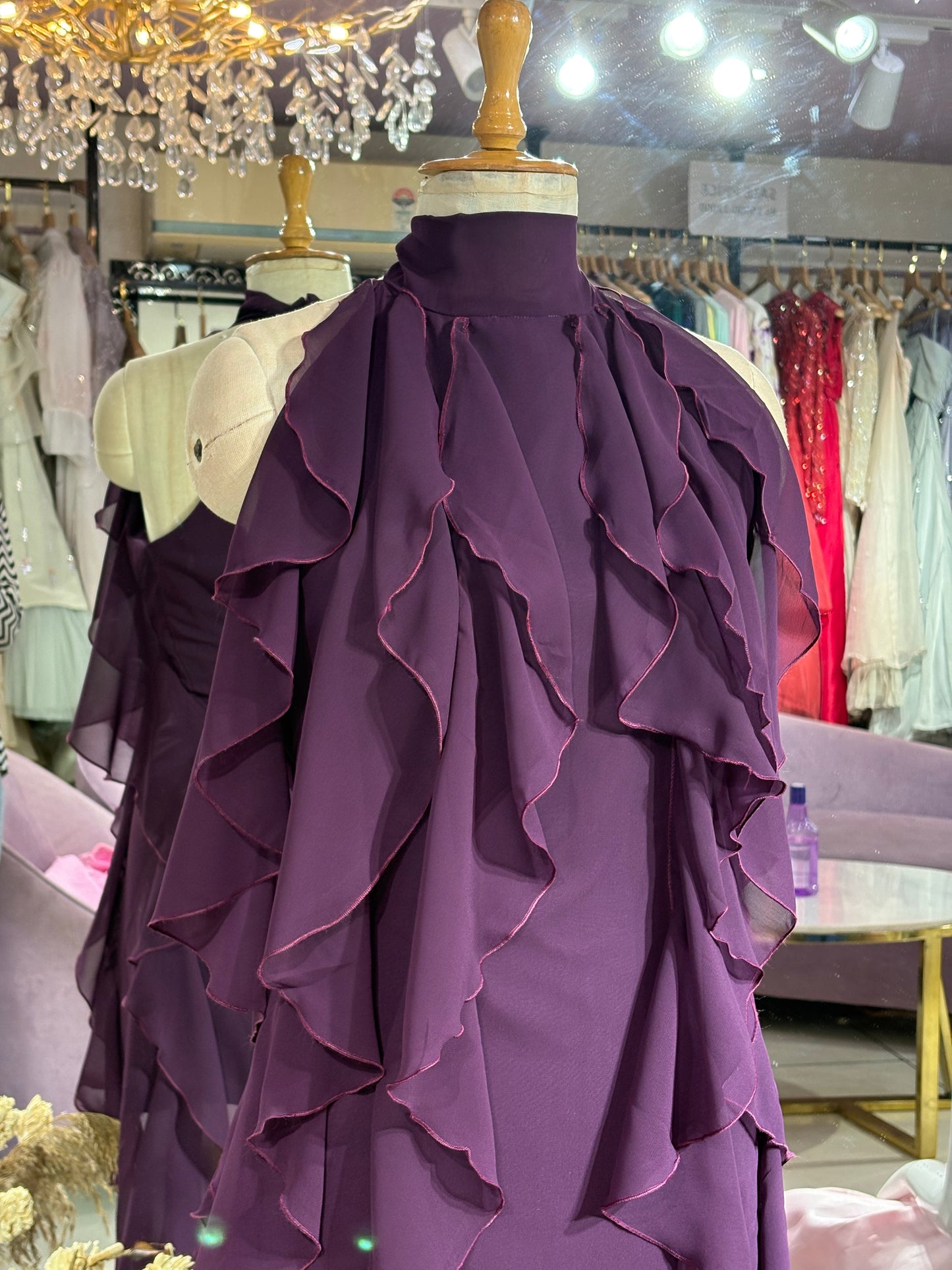 Blair ruffle dress