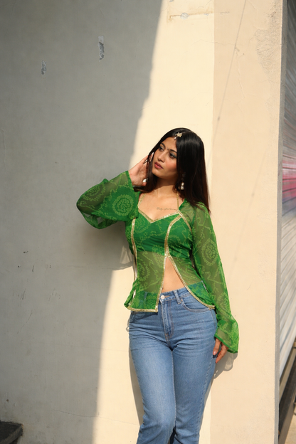 Soni Kudi Convertible Kurti Top