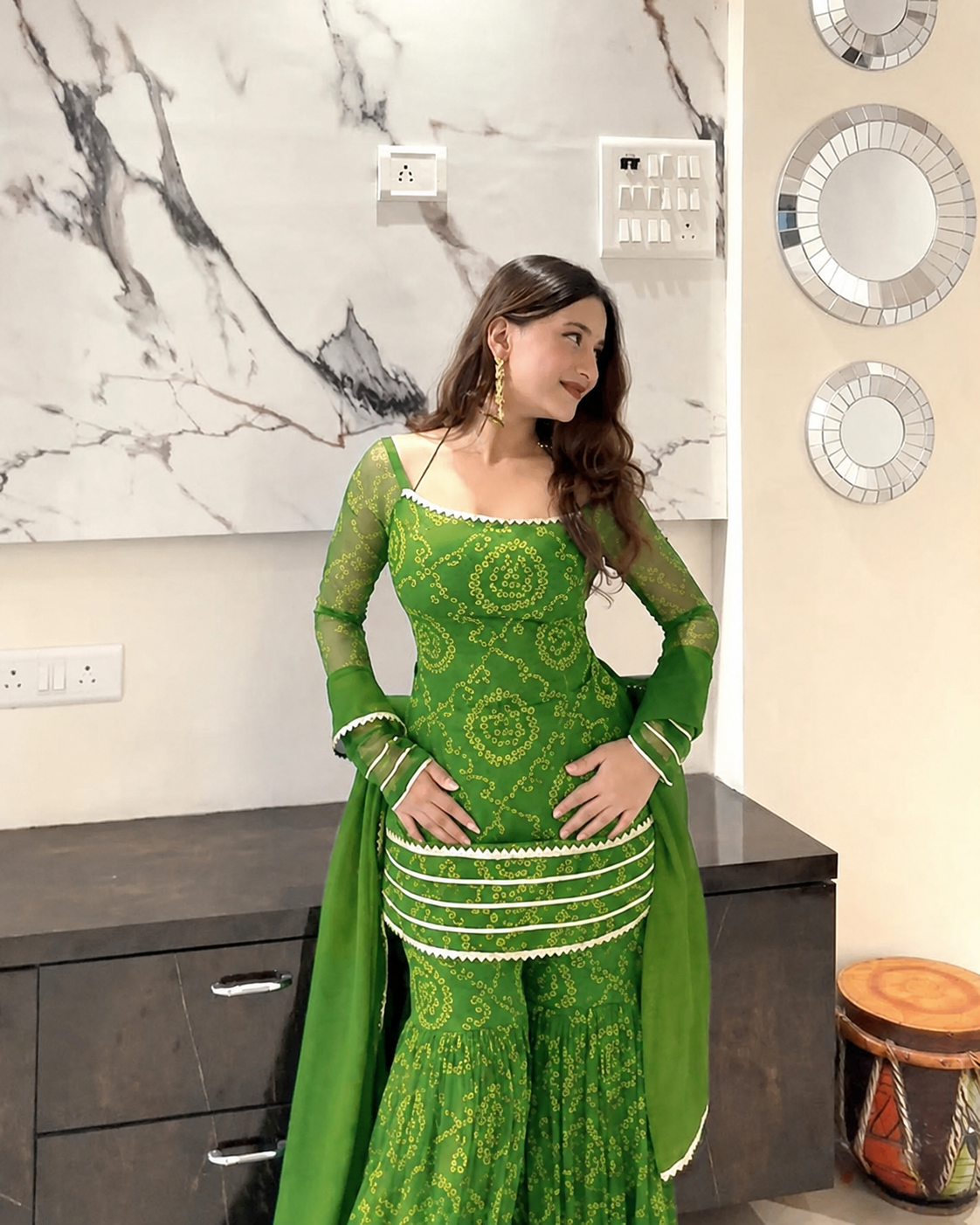Jugni Sharara Set