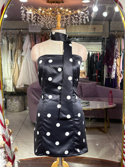 Amour Polka Dots Tube dress