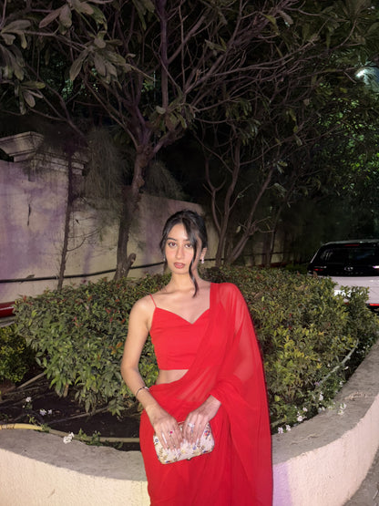 Gulaboo Drape saree