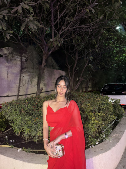 Gulaboo Drape saree