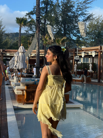 Limoncello bow co-ord