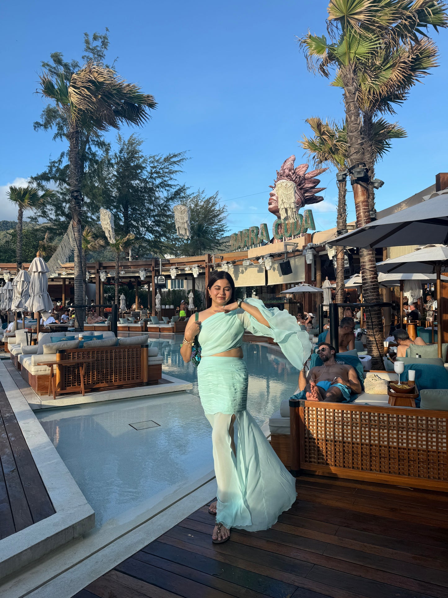 Ocean breeze skirt co-ord