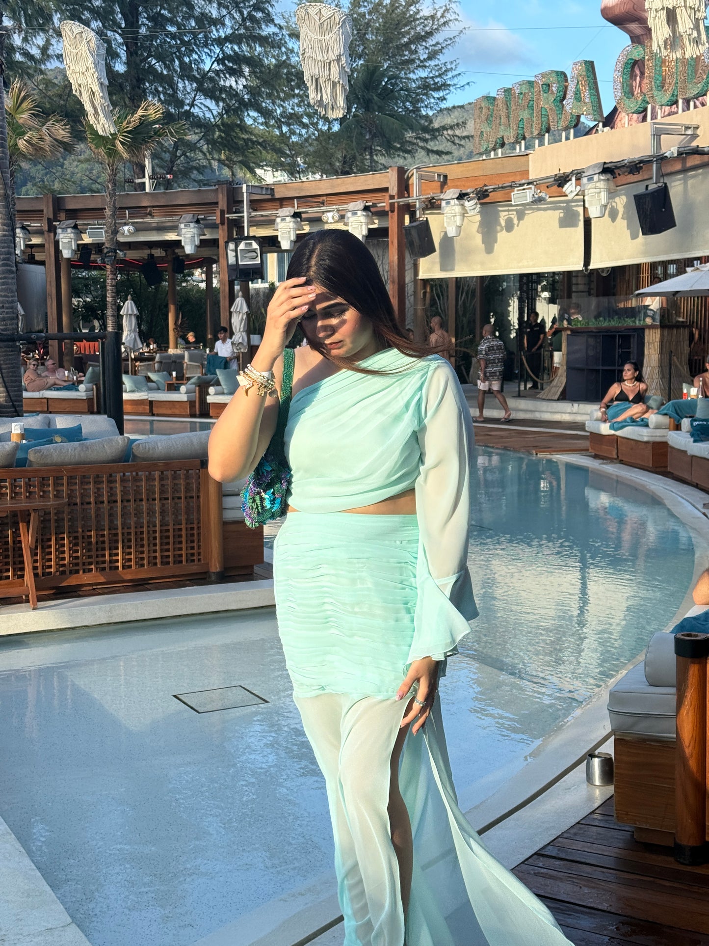 Ocean breeze skirt co-ord