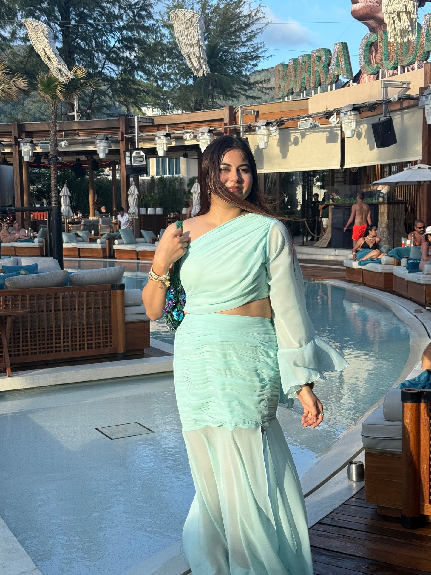 Ocean breeze skirt co-ord
