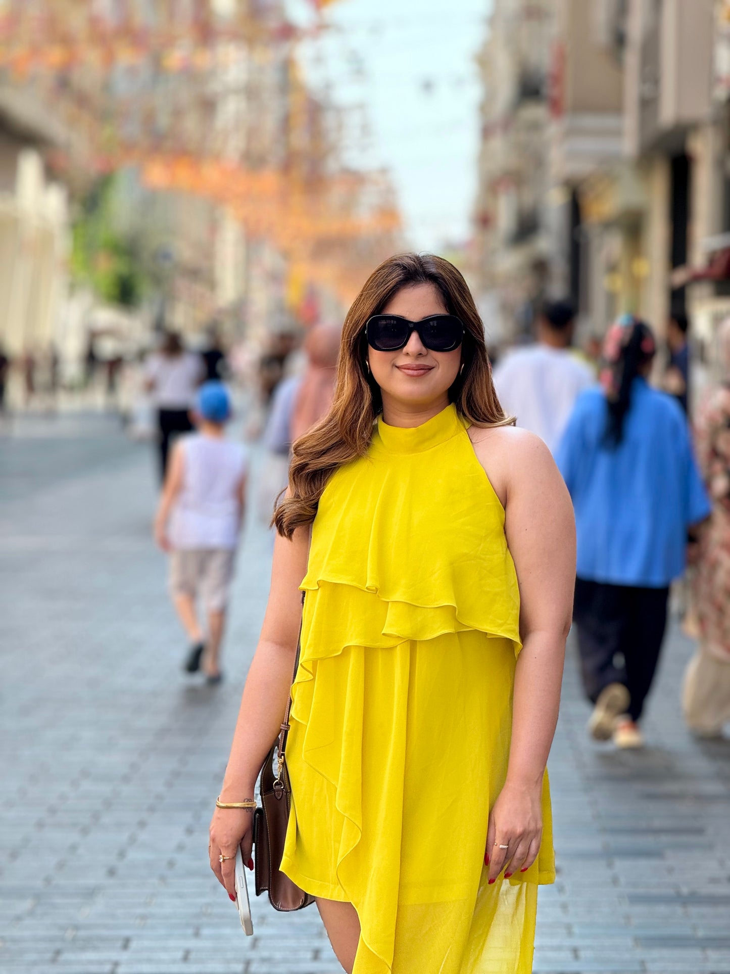 Aria dress with sleeves