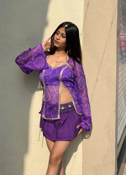 Soni Kudi Convertible Kurti Top