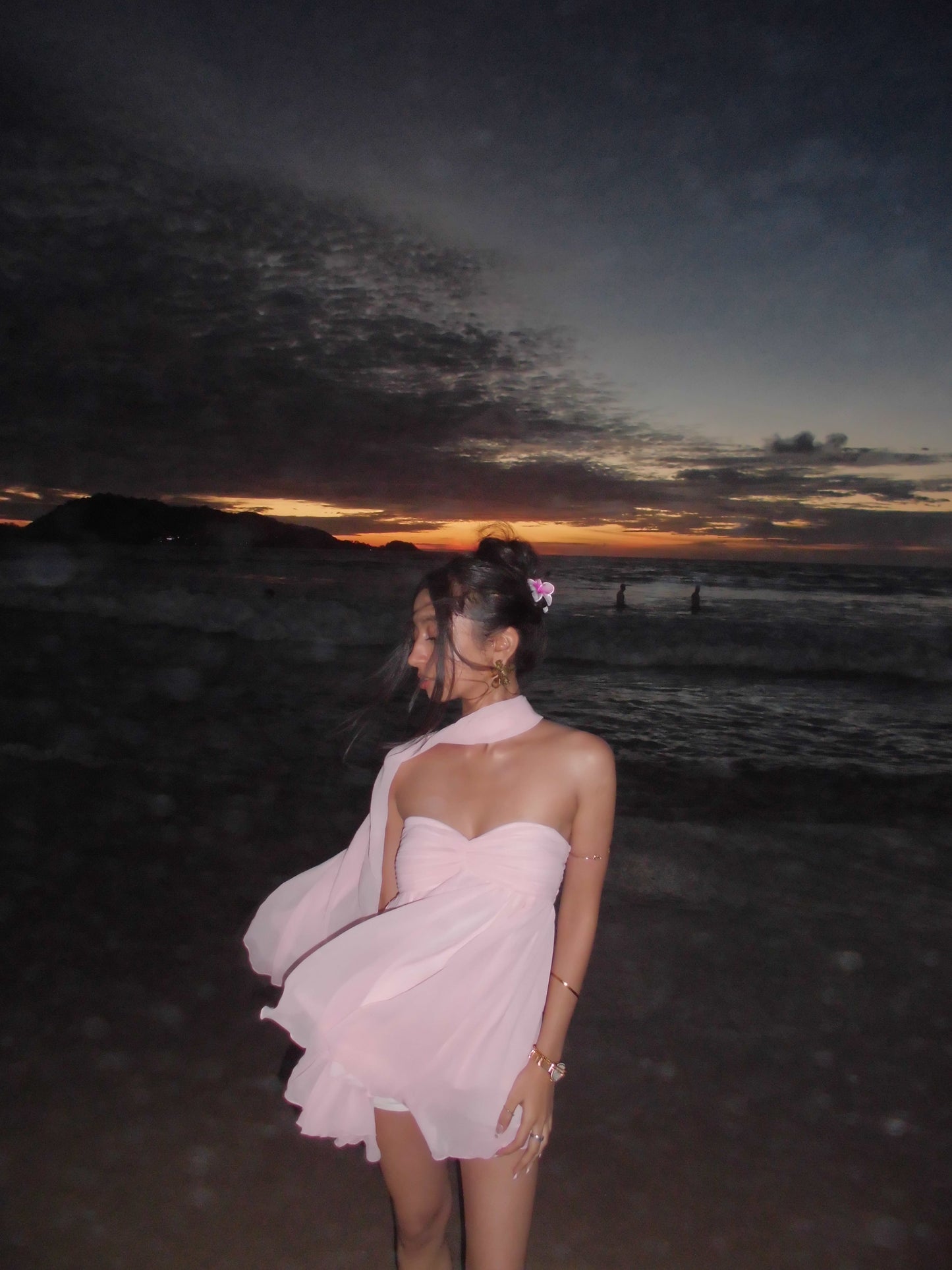 Twilight dress with stole