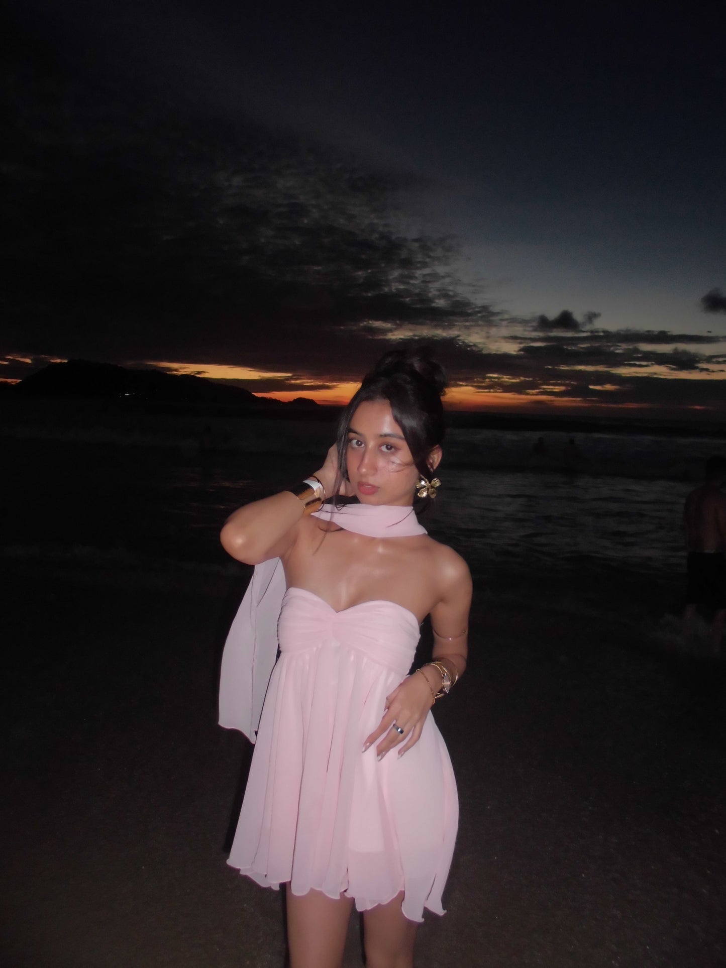 Twilight dress with stole