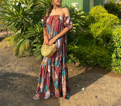 Boheimian Printed Maxi dress