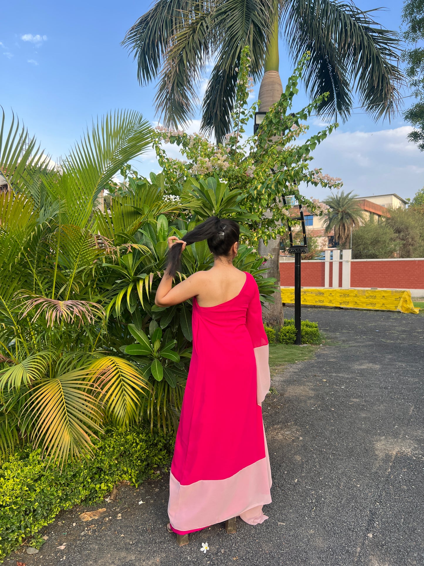 Sophie Assymetric Kaftan dress
