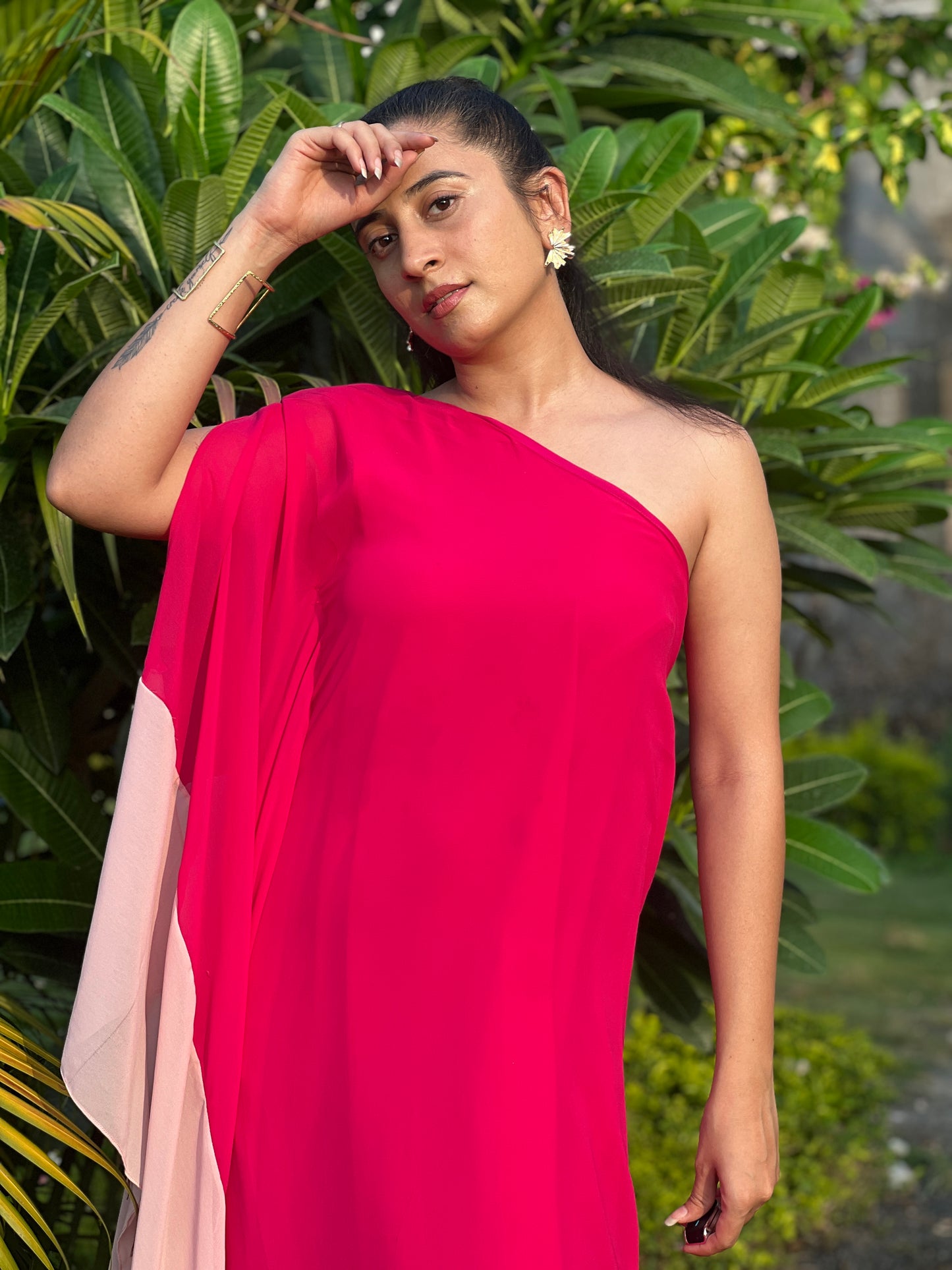 Sophie Assymetric Kaftan dress