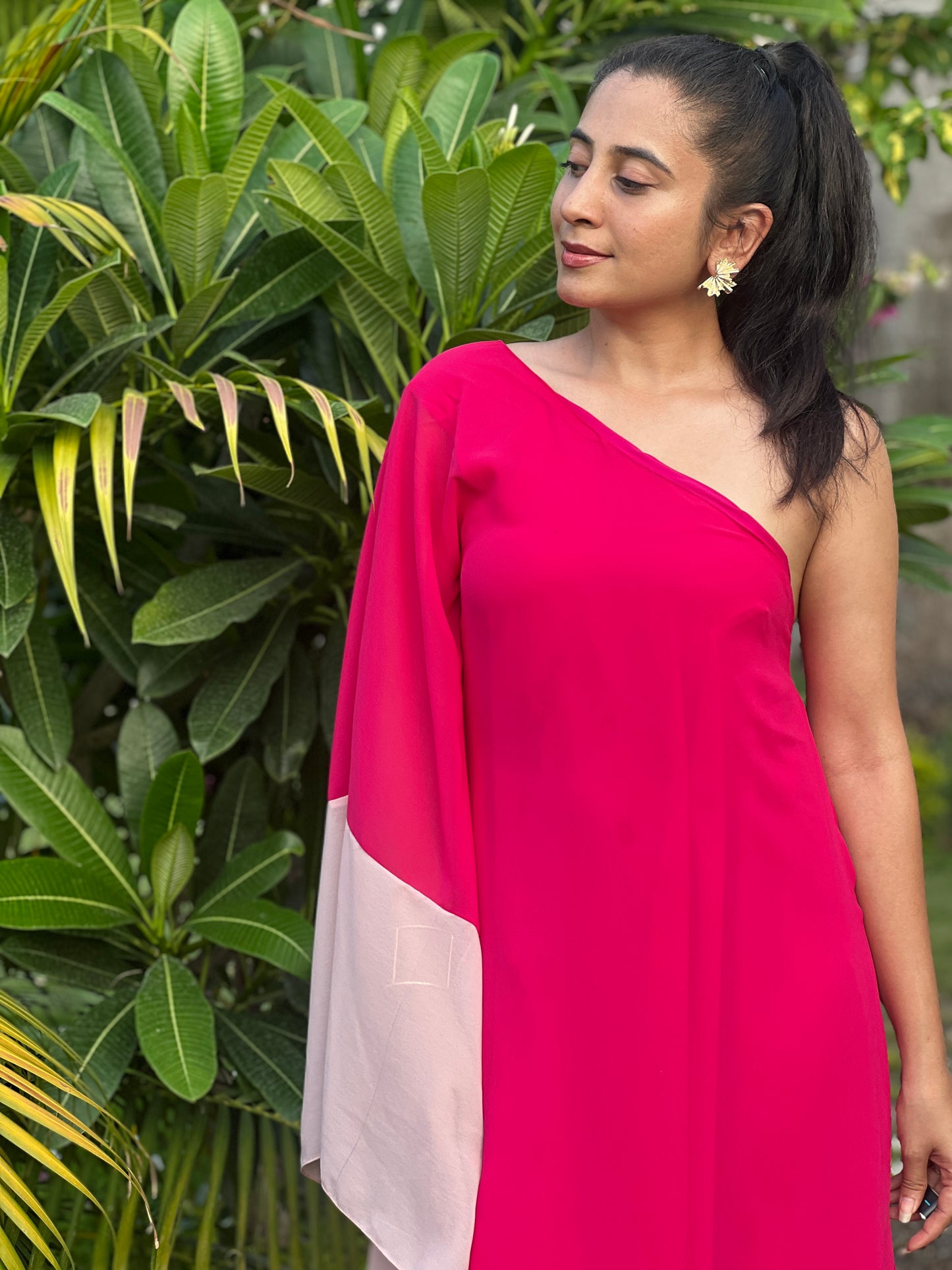 Sophie Assymetric Kaftan dress