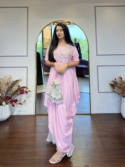 Long cowl kurta