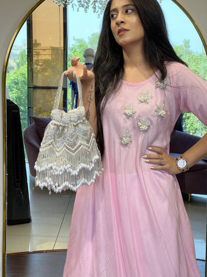 Long cowl kurta