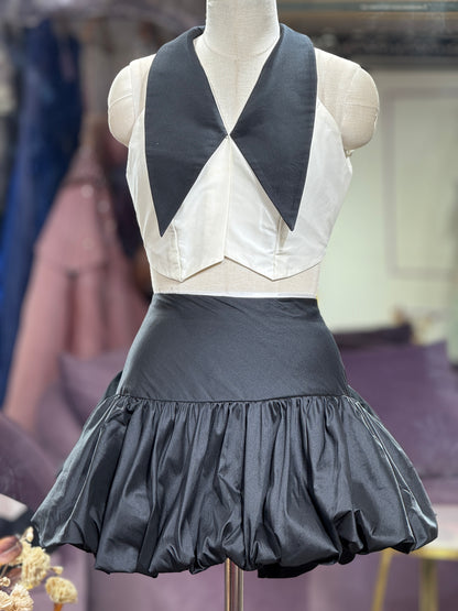 Airy Glow Balloon mini Skirt