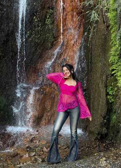 Geet Asymmetric Y2K Top