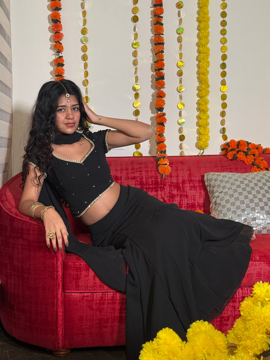 Tanu Indowestern lehenga