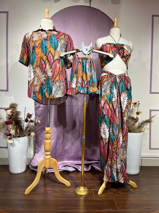 Tropical Bohemian Family Set