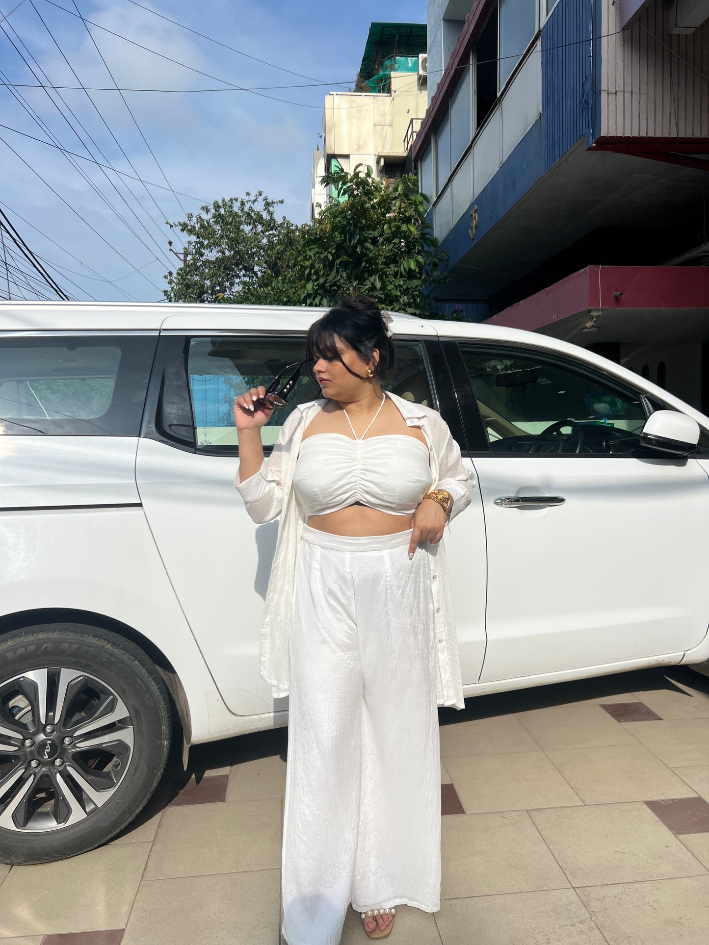Elowyn Crush Cotton Co-ord set