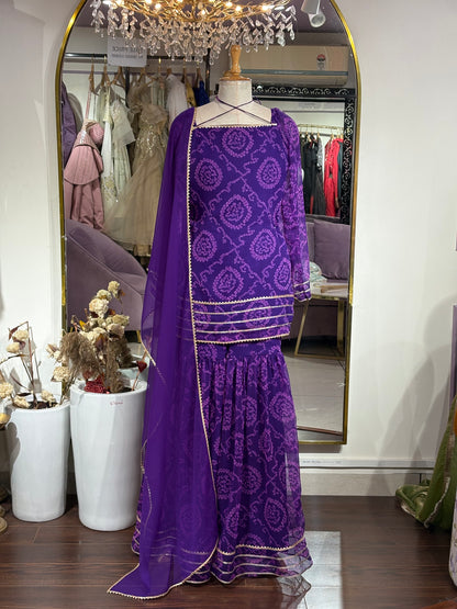 Jugni Sharara Set