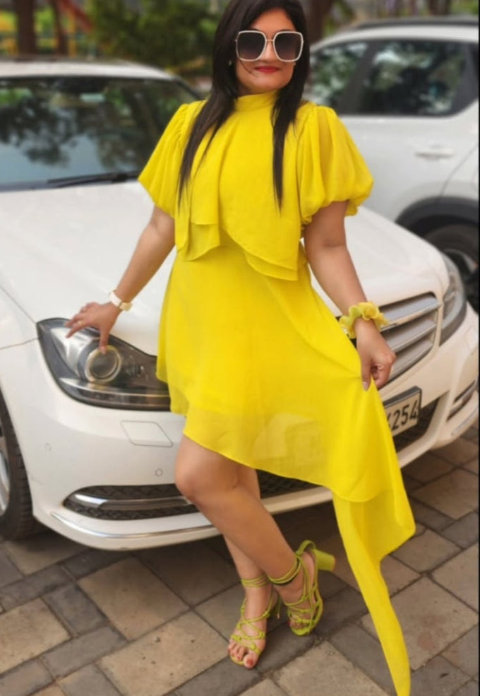Aria dress with sleeves