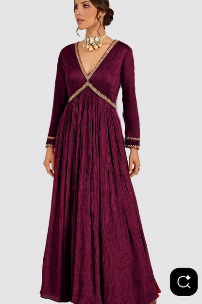 Amreen Long  Anarkali