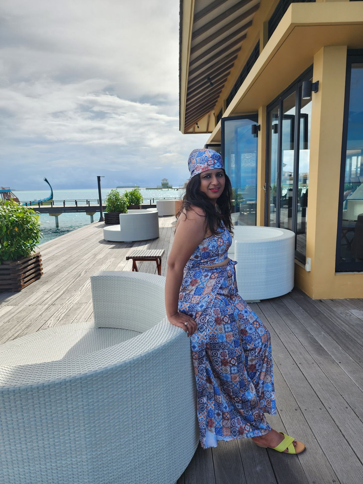 Hayfa printed co-ord set